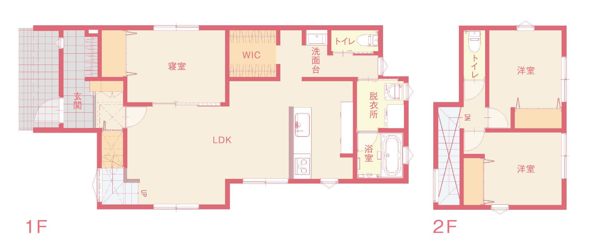 1階間取り図