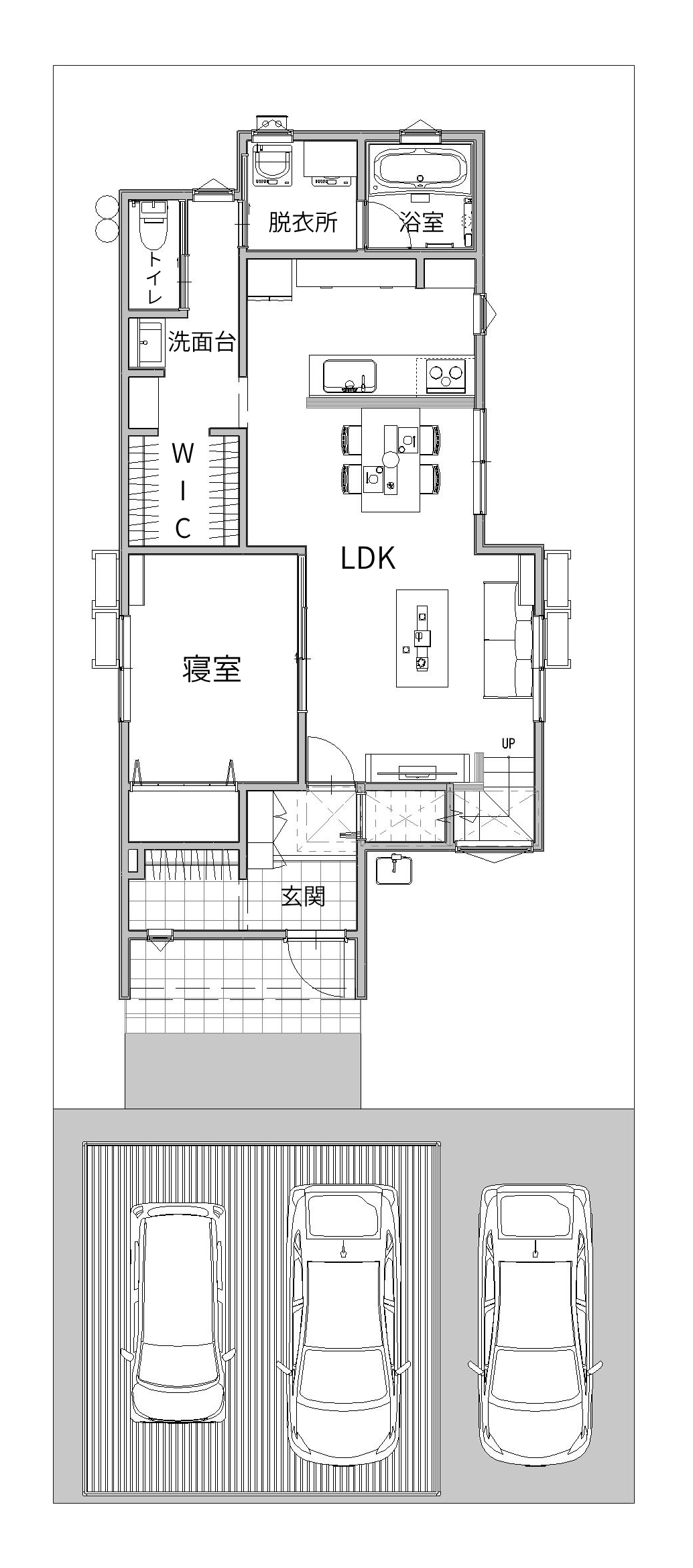 1階間取り図